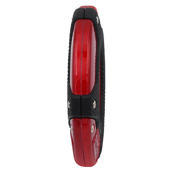 Xikar Enso Cigar Cutter - Dual Blade, 68 Gauge, Red