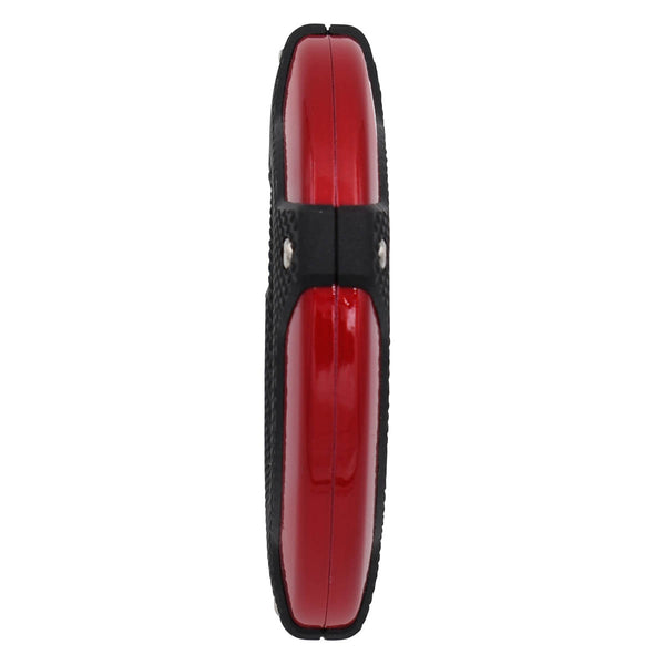 Xikar Enso Cigar Cutter - Dual Blade, 68 Gauge, Red