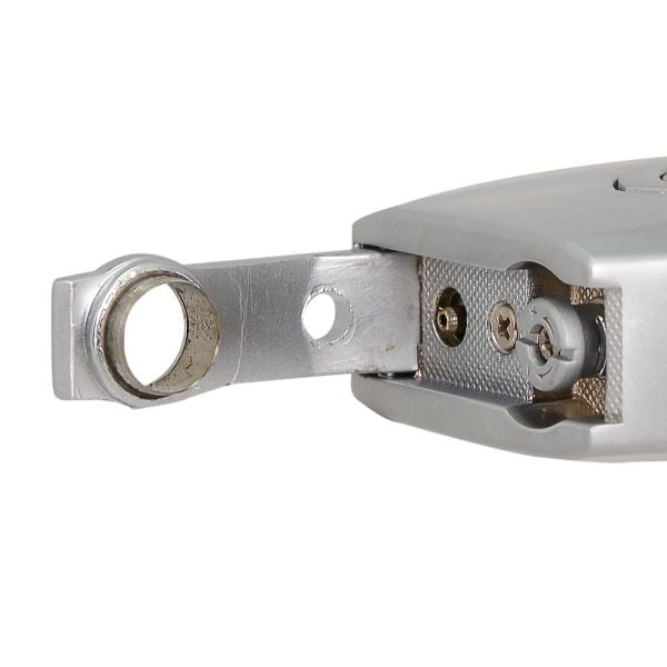 Dunhill Lotus L59 Torch Lighter - Black Chrome, Built-in Cigar Punch