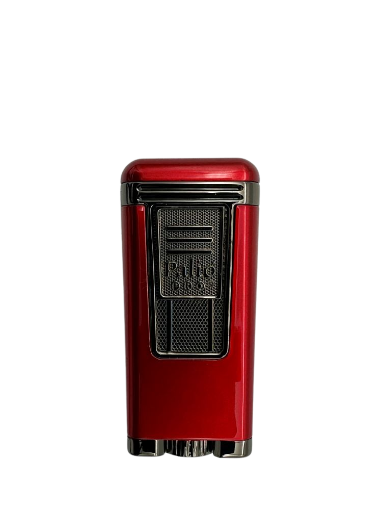 Palio Polaris Inline Triple Jet Torch Cigar Lighter - Red