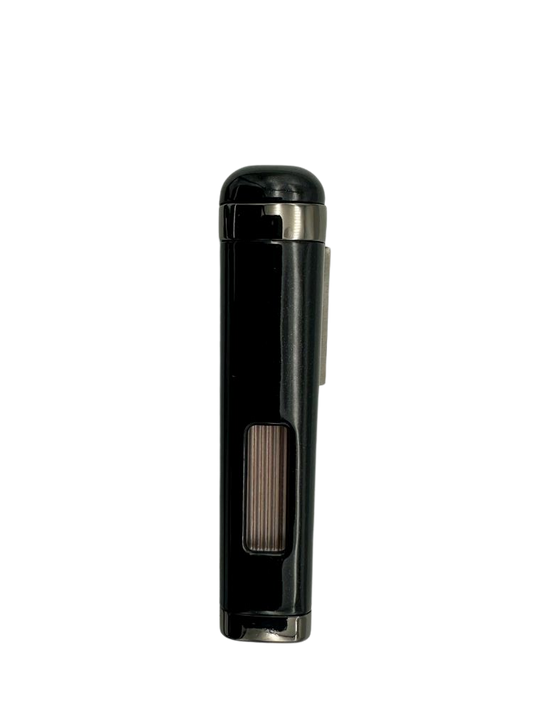 Palio Polaris Inline Triple Jet Torch Cigar Lighter - Black