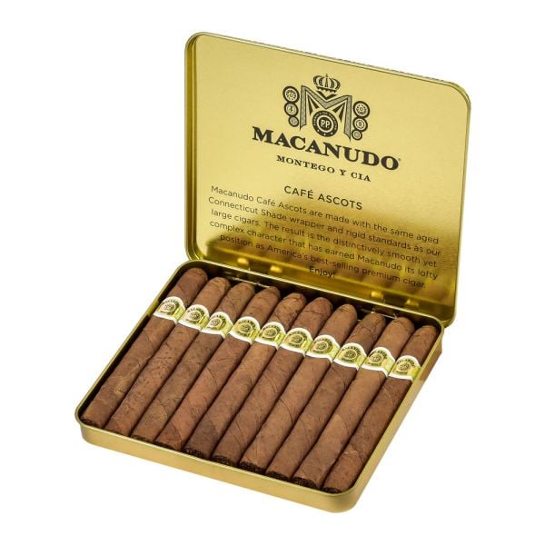 Macanudo Ascot 4 3/16 x 32 (Tin of 10)
