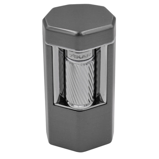 Xikar Meridian Triple Soft Flame Cigar Lighter - Gunmetal