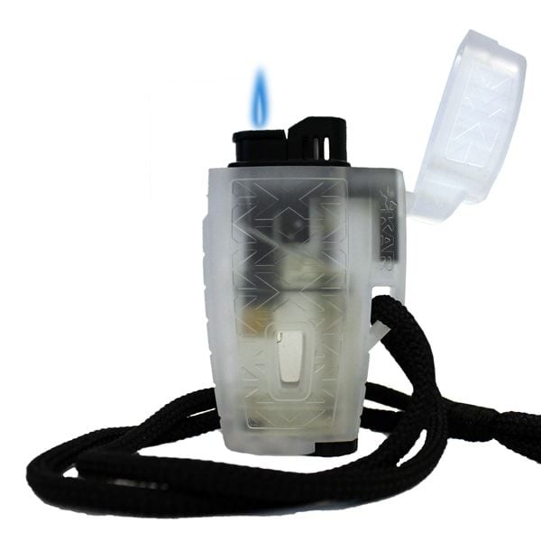 Xikar Stratosphere II Single Flame Cigar Lighter - Clear