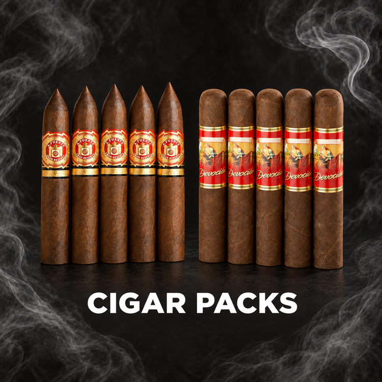 Cigar packs collection, premium 5-pack cigars