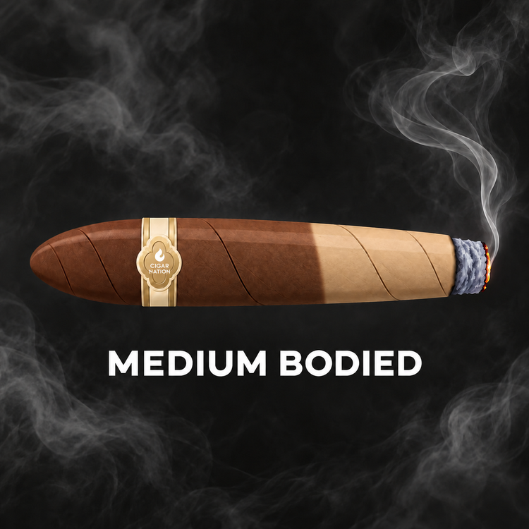 Medium-bodied cigars collection at Cigar Nation