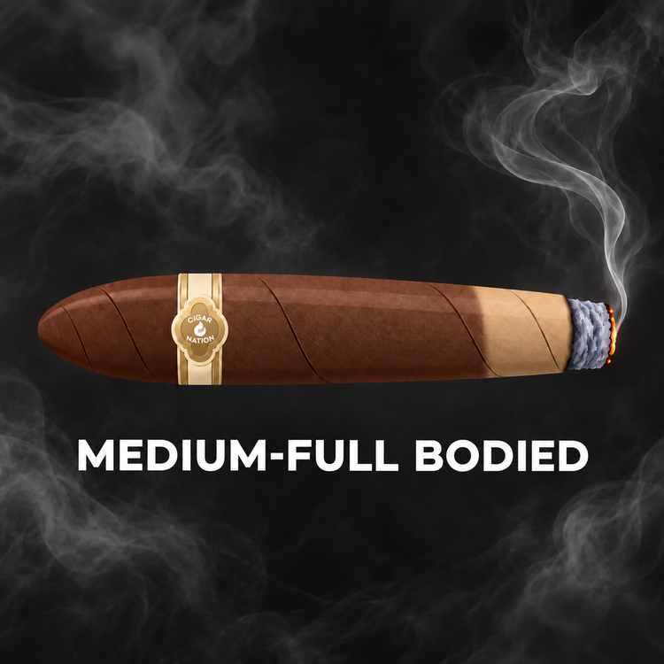 Medium to full-bodied cigars collection at Cigar Nation