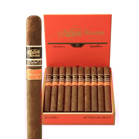 Aging Room Quattro Nicaragua Concerto Box-Pressed (7 x 50)