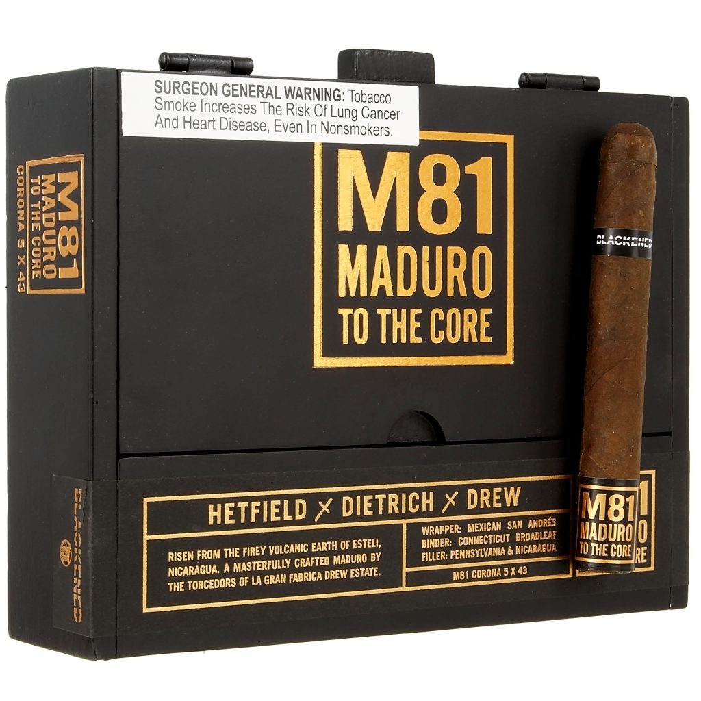 Blackened M81 by Drew Estate Corona (5 x 43)