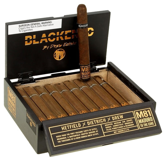 Blackened M81 by Drew Estate Corona (5 x 43)