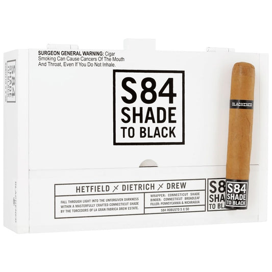 Blackened S84 Shade to Black by Drew Estate Robusto (5 x 50)