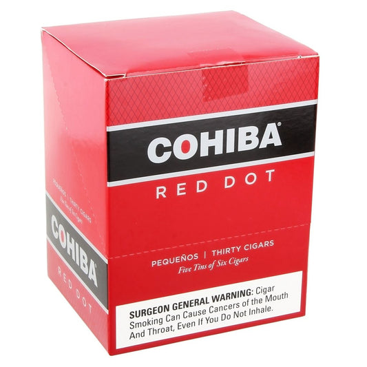 Cohiba Red Dot Pequenos 6-Pack Tin (4 3/16 x 34)