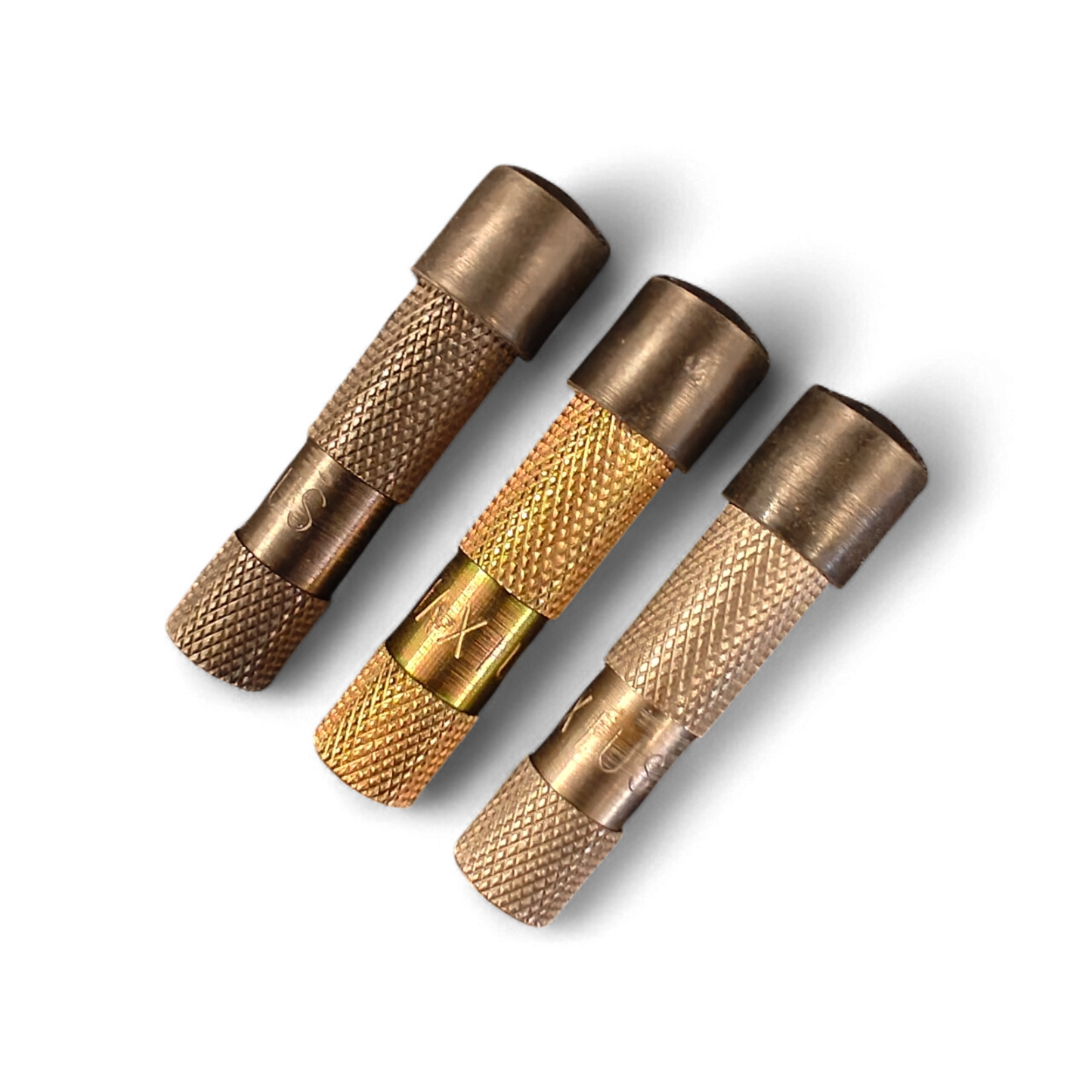 Maxius Bullet Cigar Punch Cutter - Gold