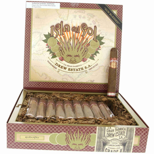 Isla del Sol by Drew Estate Robusto (5 1/2 x 52)