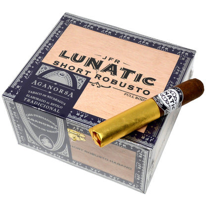 JFR Lunatic Habano Short Robusto by Aganorsa Leaf (4 1/2 x 52)