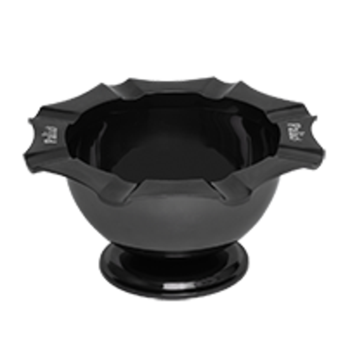 Palio Tazza Alto Large Cigar Ashtray - 8 Cigars, Black