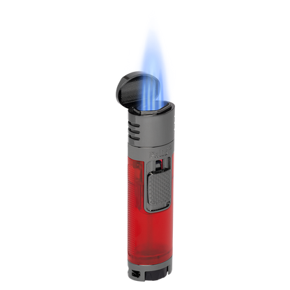 Palio Veneto Jet Flame Torch, Red, part of the Honduran Heat Pack