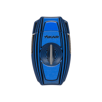 Xikar VX2 V-Cut Cutter, Blue, part of the Plasencia Flagship Gift Set