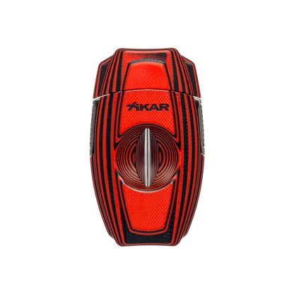 Xikar VX2 G10 V-Cut Cigar Cutter, 64 Gauge, Red at Cigar Nation