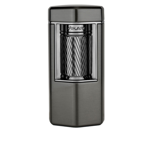 Xikar Meridian Triple Flame Torch, Gunmetal, part of the Ashton Ultra-Premium Set
