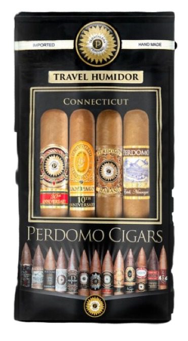 Perdomo Epicure Connecticut Toro (6 x 54) 4-Pack Humidified