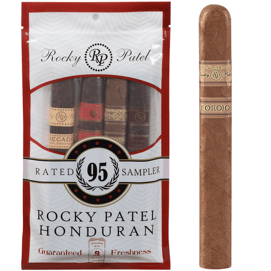 Rocky Patel Honduran Toro (6 1/2 x 52) 4-Cigar Fresh Pack Sampler