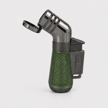 Palio Squadra Angled Triple Jet Torch Lighter - XL Fuel Tank