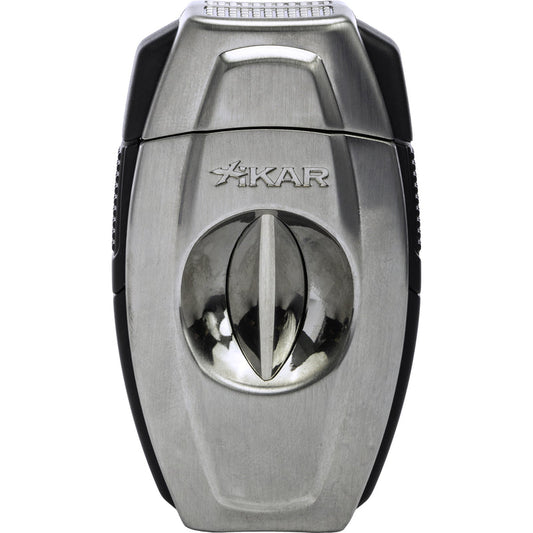 Xikar Flip Cigar Cutter - Dual Blade, 64 Gauge, Silver