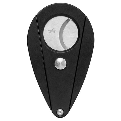Xikar Xi80 Teardrop Cutter, Black, part of the Cubano Craftsman Set