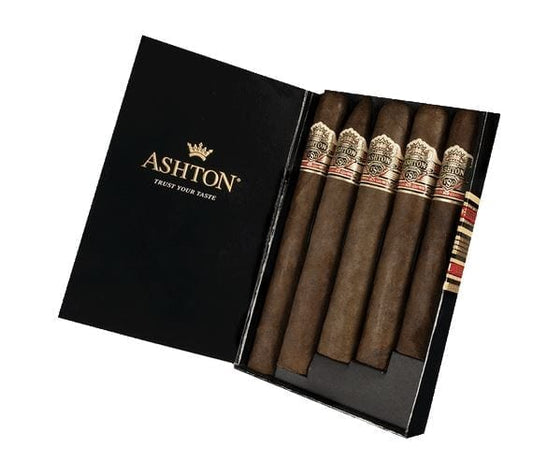 Ashton VSG 5-Cigar Sampler (Eclipse, Sorcerer, Torpedo, Robusto, Wizard)