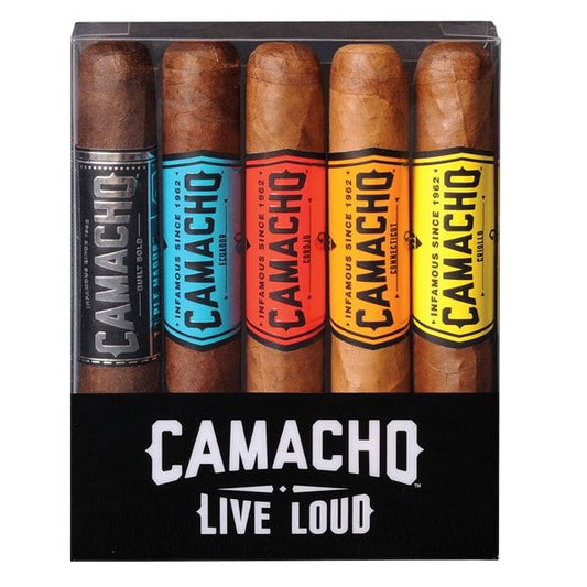 Camacho Core 5ive Assorted Robusto Sampler (5 x 50)