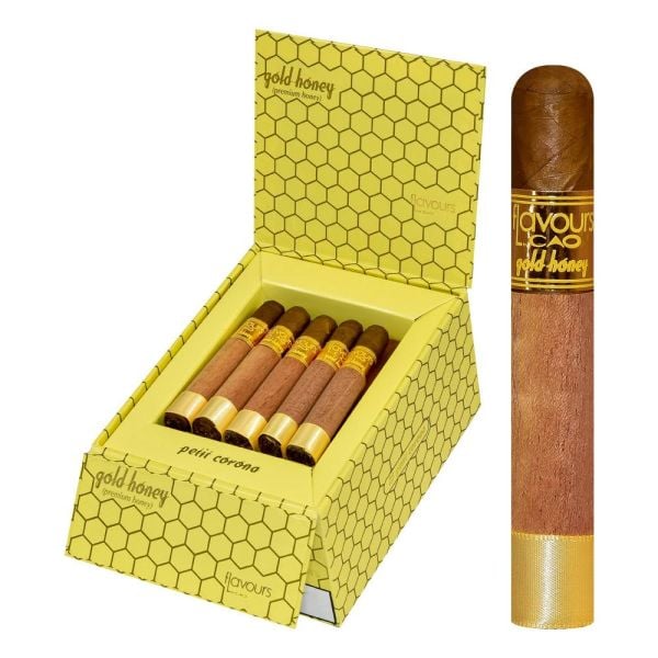 CAO Flavours Gold Honey Petite Corona (4 x 40)