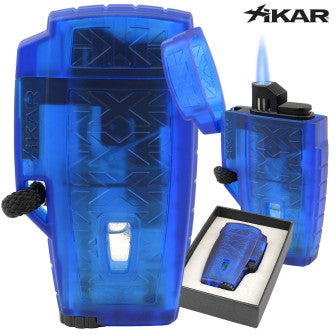 Xikar Stratosphere II Single Flame Cigar Lighter - Blue