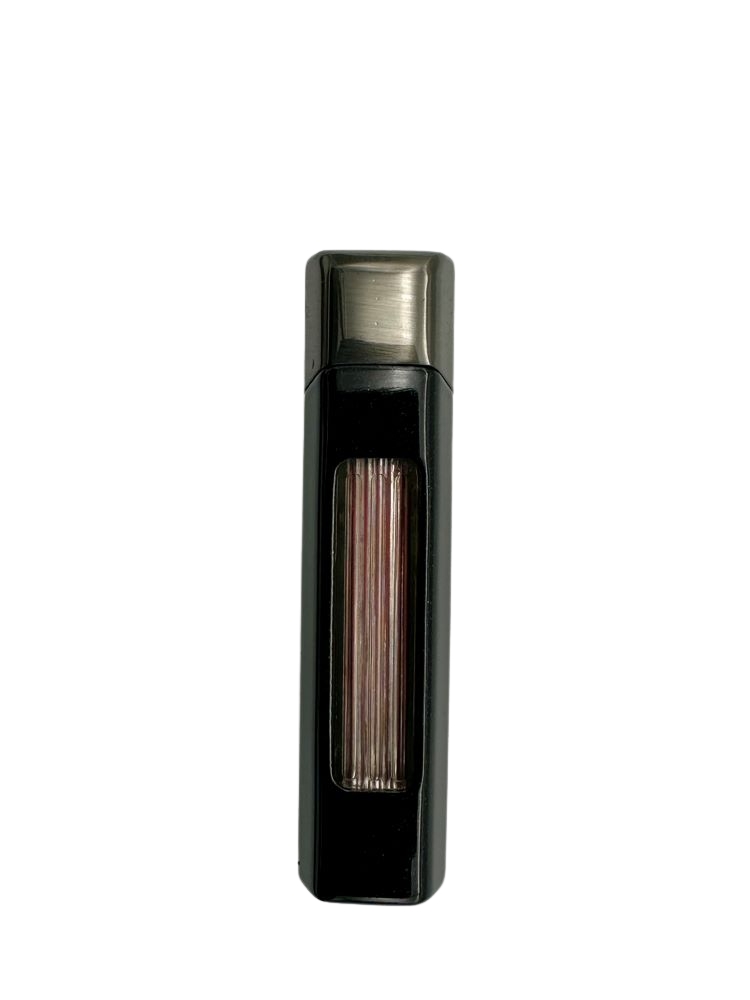 Palio Antares Double Jet Torch Cigar Lighter, Black cigar lighter alternate view