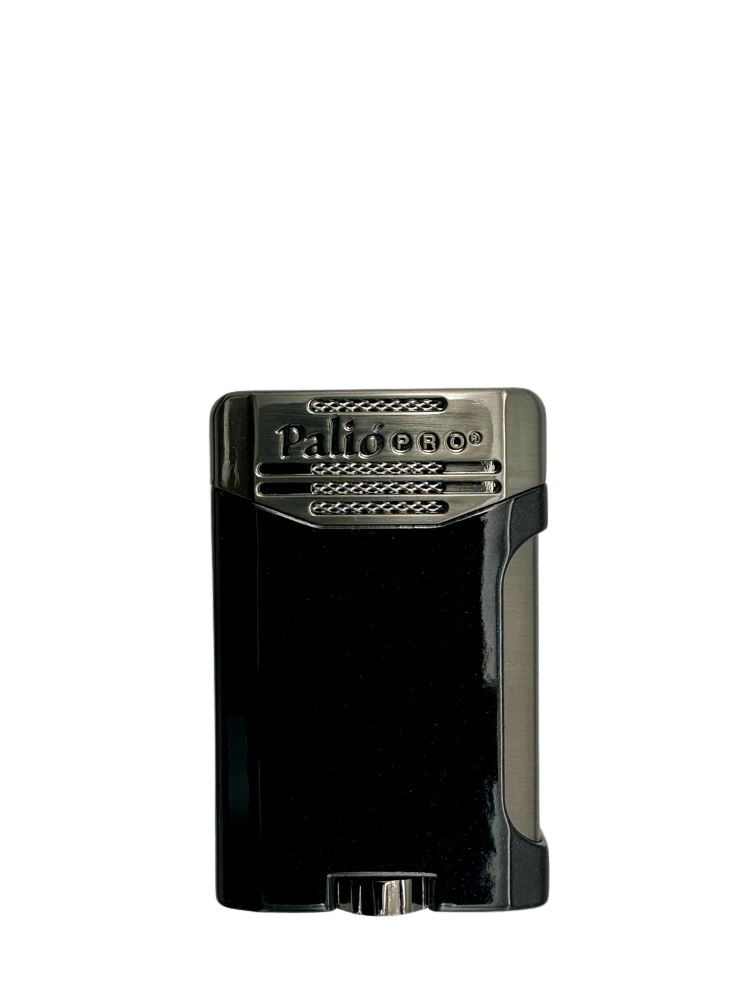 Palio Antares Double Jet Torch Cigar Lighter, Black at Cigar Nation