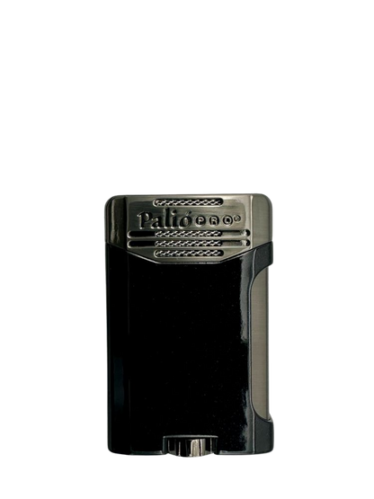 Palio Antares Double Jet Torch Cigar Lighter, Black at Cigar Nation
