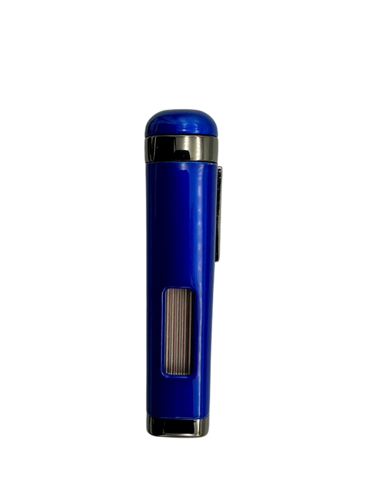 Palio Polaris Inline Triple Jet Torch Cigar Lighter - Blue