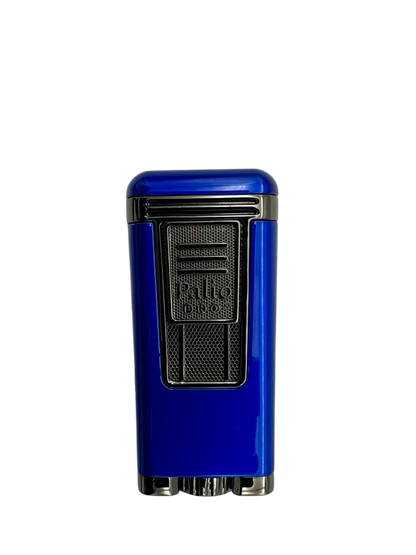 Palio Polaris Inline Triple Jet Torch Cigar Lighter - Blue