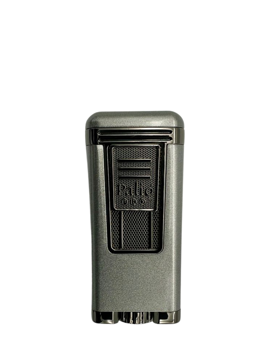 Palio Polaris Inline Triple Jet Torch Cigar Lighter - Silver