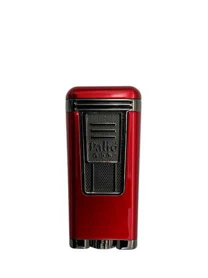Palio Polaris Inline Triple Jet Torch Cigar Lighter - Red