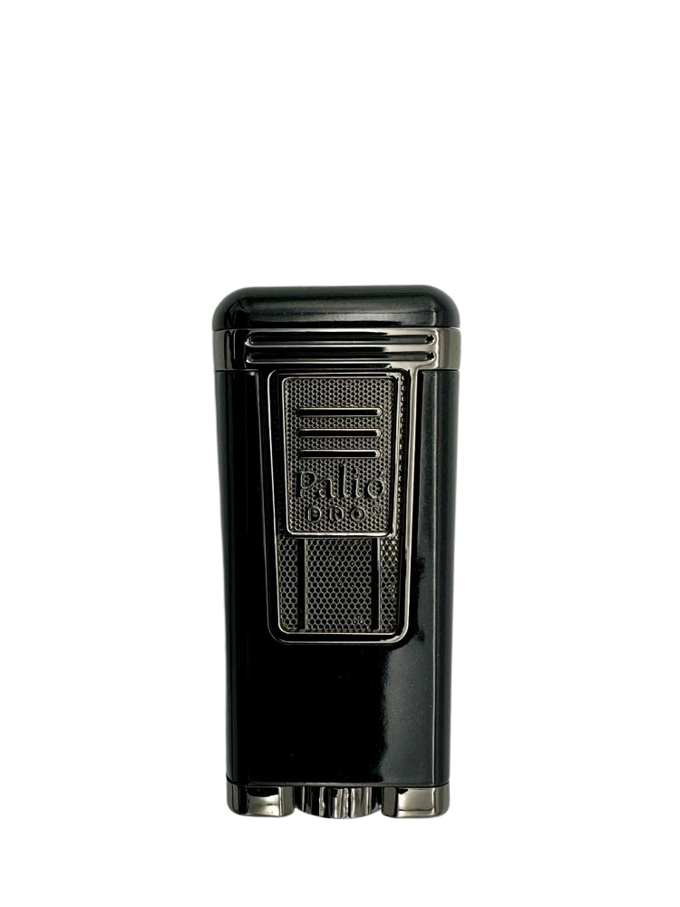Palio Polaris Inline Triple Jet Torch Cigar Lighter - Black