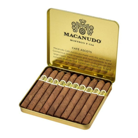 Macanudo Ascot 4 3/16 x 32 (Tin of 10)