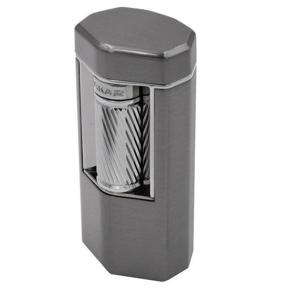 Xikar Meridian Triple Soft Flame Cigar Lighter - Gunmetal