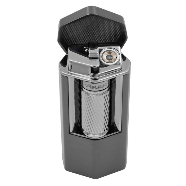 Xikar Meridian Triple Soft Flame Cigar Lighter - Gunmetal